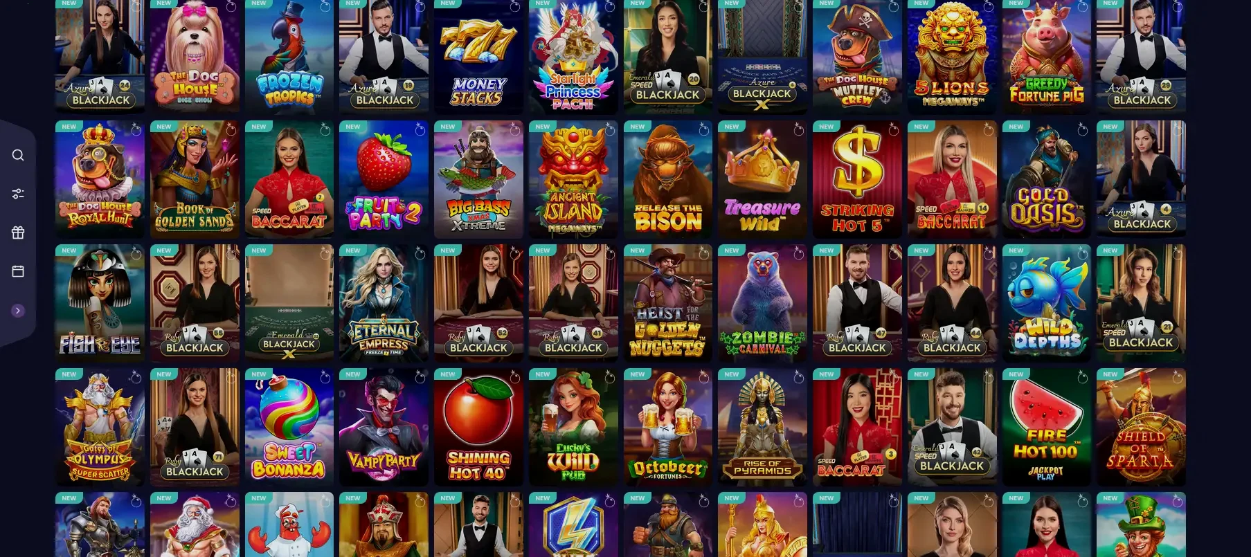 Vikingluck Casino Login-Bereich auf dem Desktop